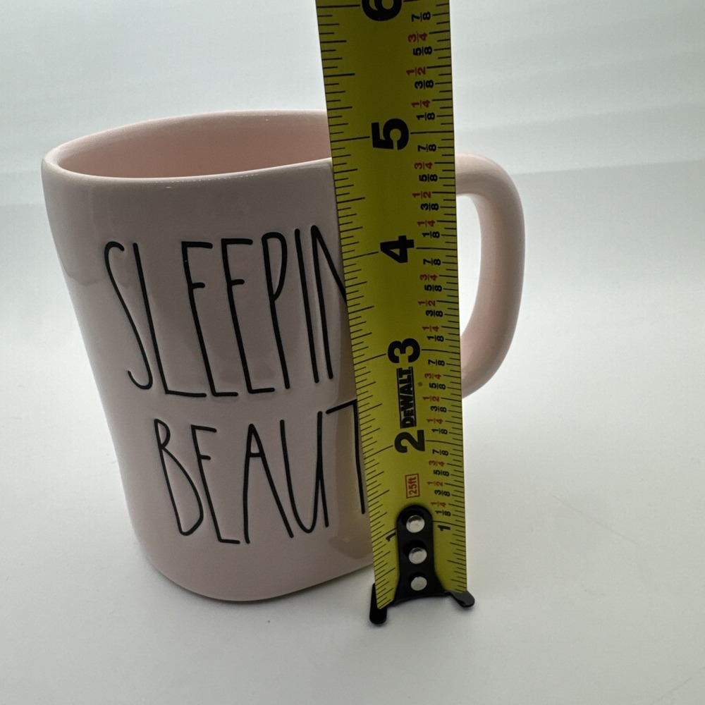 Rae Dunn Light Pink Mug Artesian Collection 'SLEEPING BEAUTY' Disney Princess - Picture 9 of 9